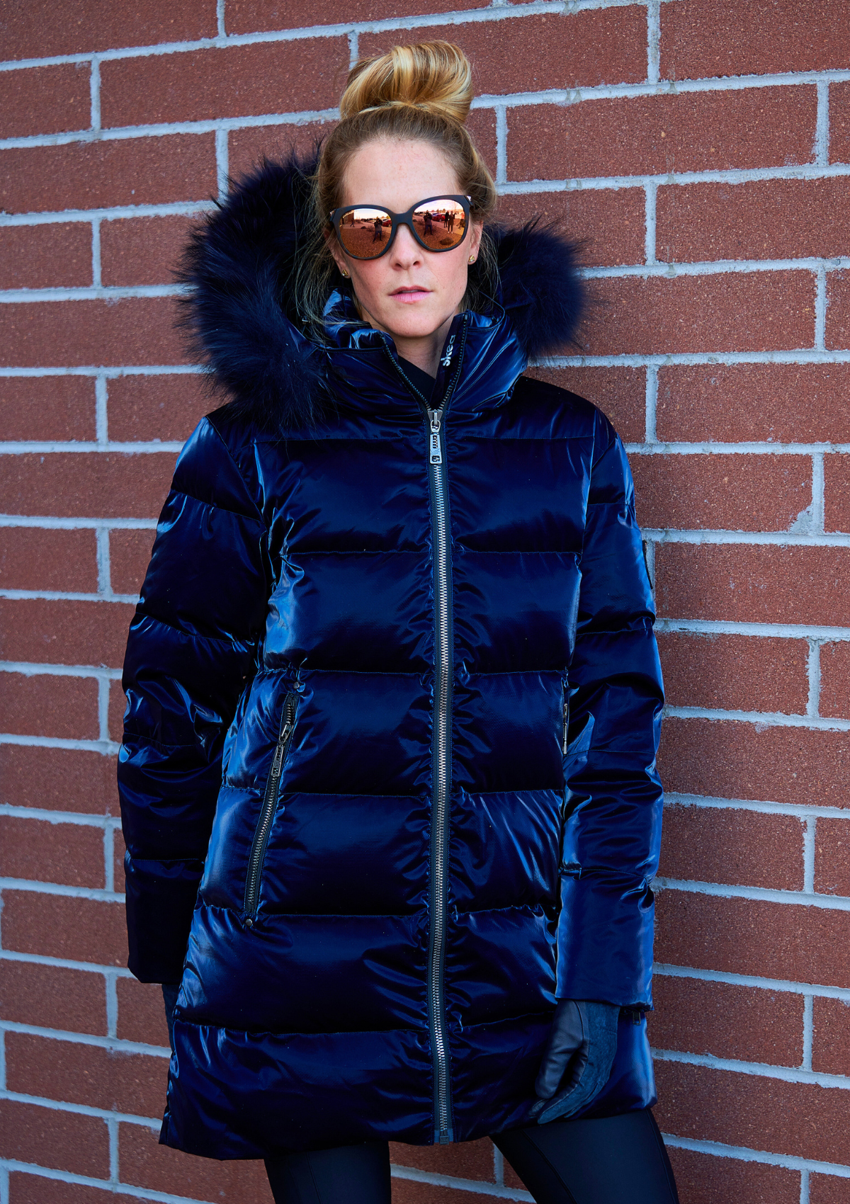 ski jackets, ski pants, luxury skiwear, ski apparel, ski fashion, fur ski apparel, fur trim, Taylor Ultra-Puffy Long Coat, Skea Limited, Skea Limited - Skea Limited