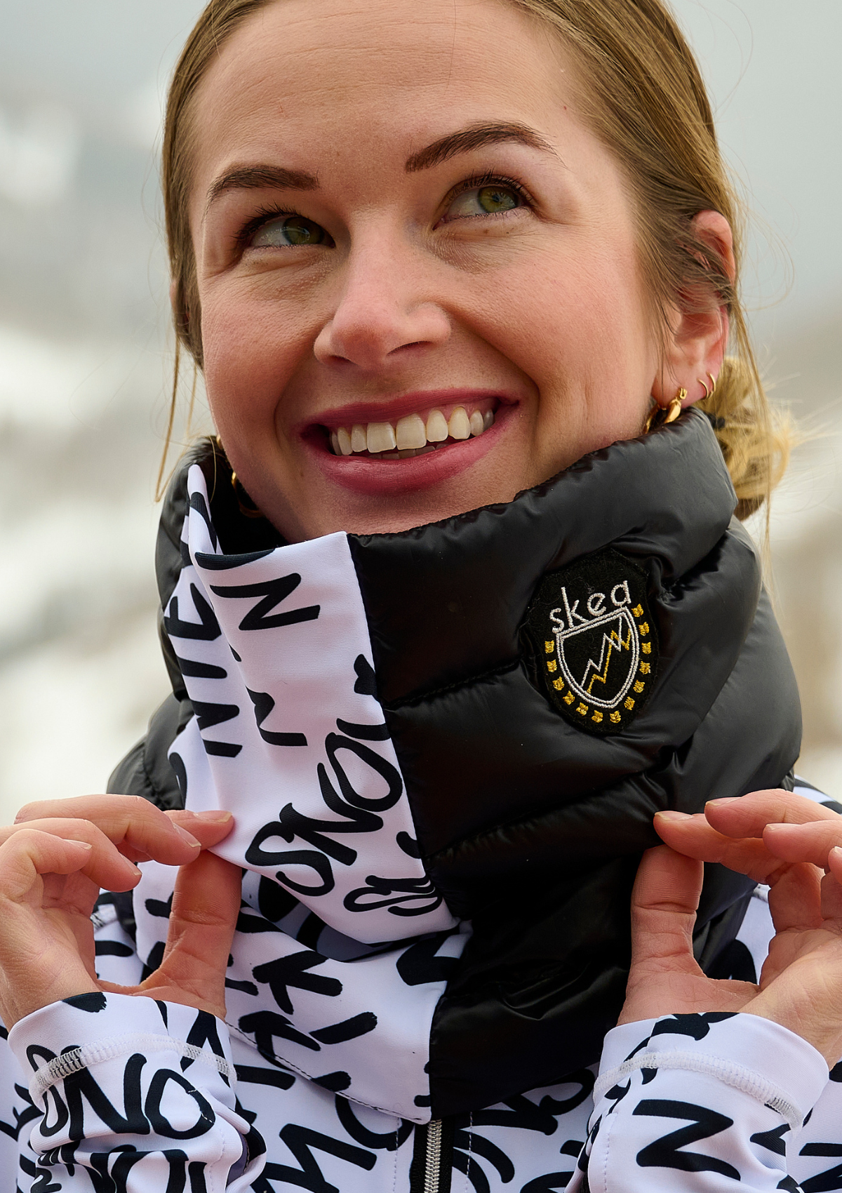 ski jackets, ski pants, luxury skiwear, ski apparel, ski fashion, fur ski apparel, fur trim, Down Neck Gator, Skea Limited, Skea Limited - Skea Limited