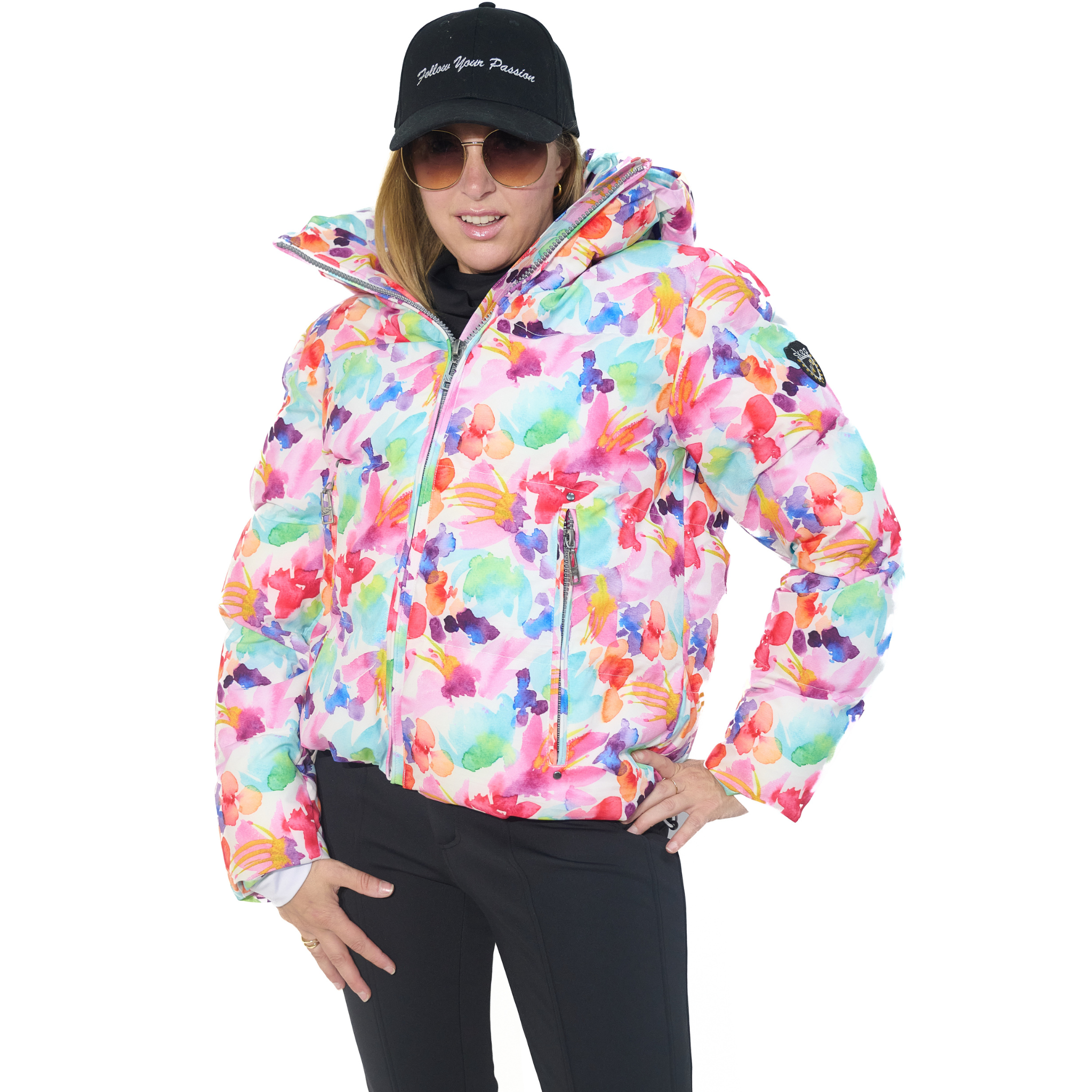 ski jackets, ski pants, luxury skiwear, ski apparel, ski fashion, fur ski apparel, fur trim, Revive Jacket Print, Skea Limited, Skea Limited - Skea Limited