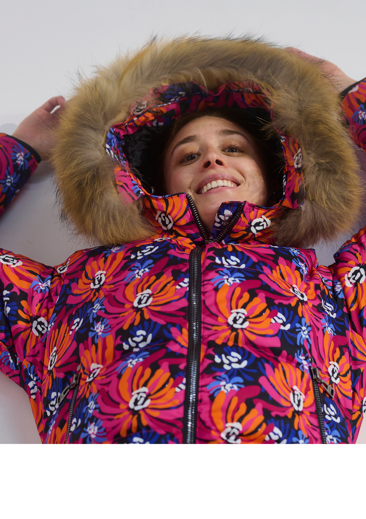 ski jackets, ski pants, luxury skiwear, ski apparel, ski fashion, fur ski apparel, fur trim, Jojo Down Jacket, Skea Limited, Skea Limited - Skea Limited