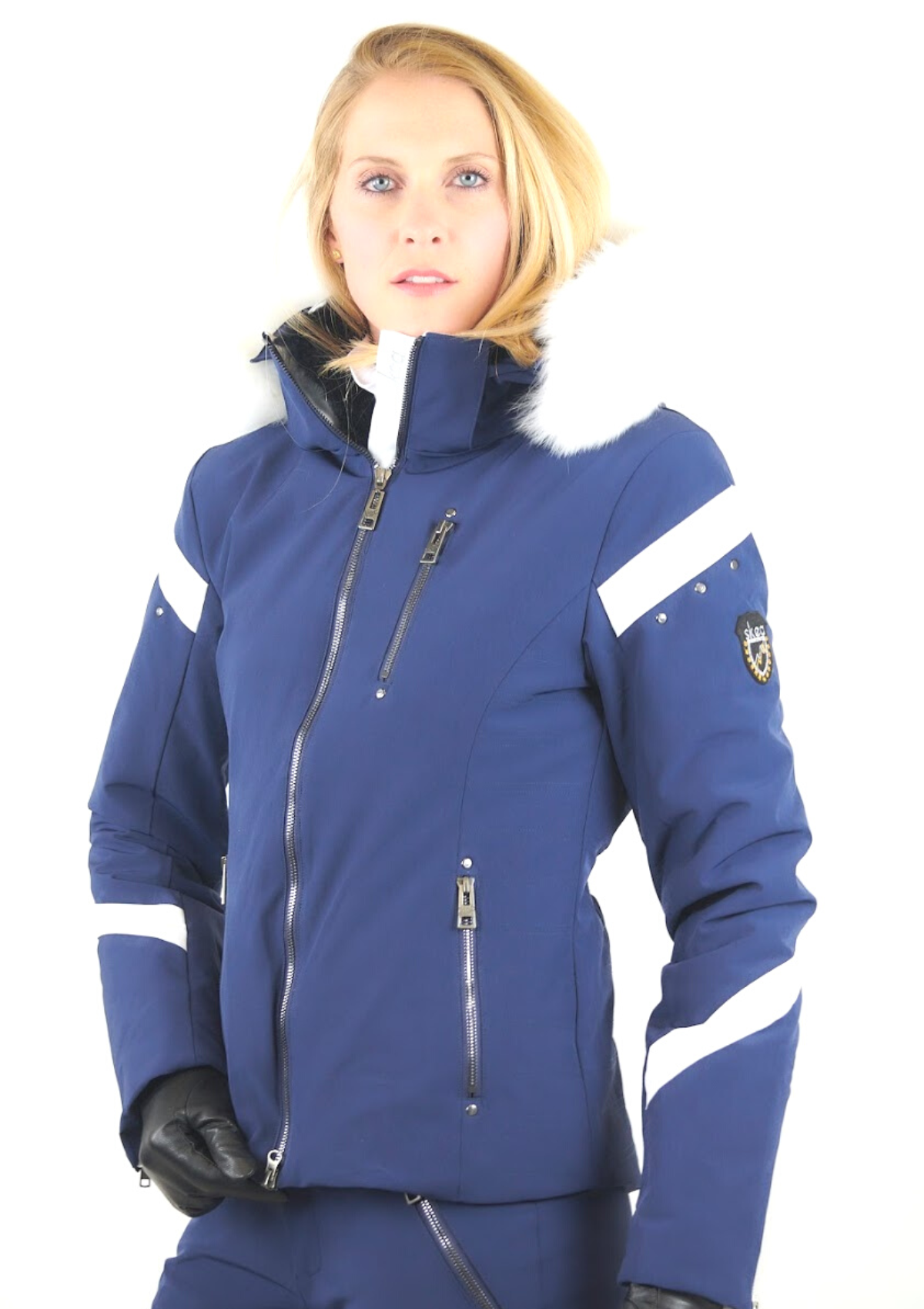 ski jackets, ski pants, luxury skiwear, ski apparel, ski fashion, fur ski apparel, fur trim, Lily Jacket - Outlet, Skea Limited, Skea Limited - Skea Limited