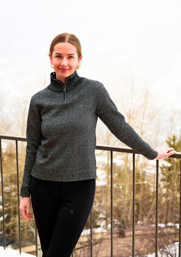 Reed Sweater - Silver Lurex