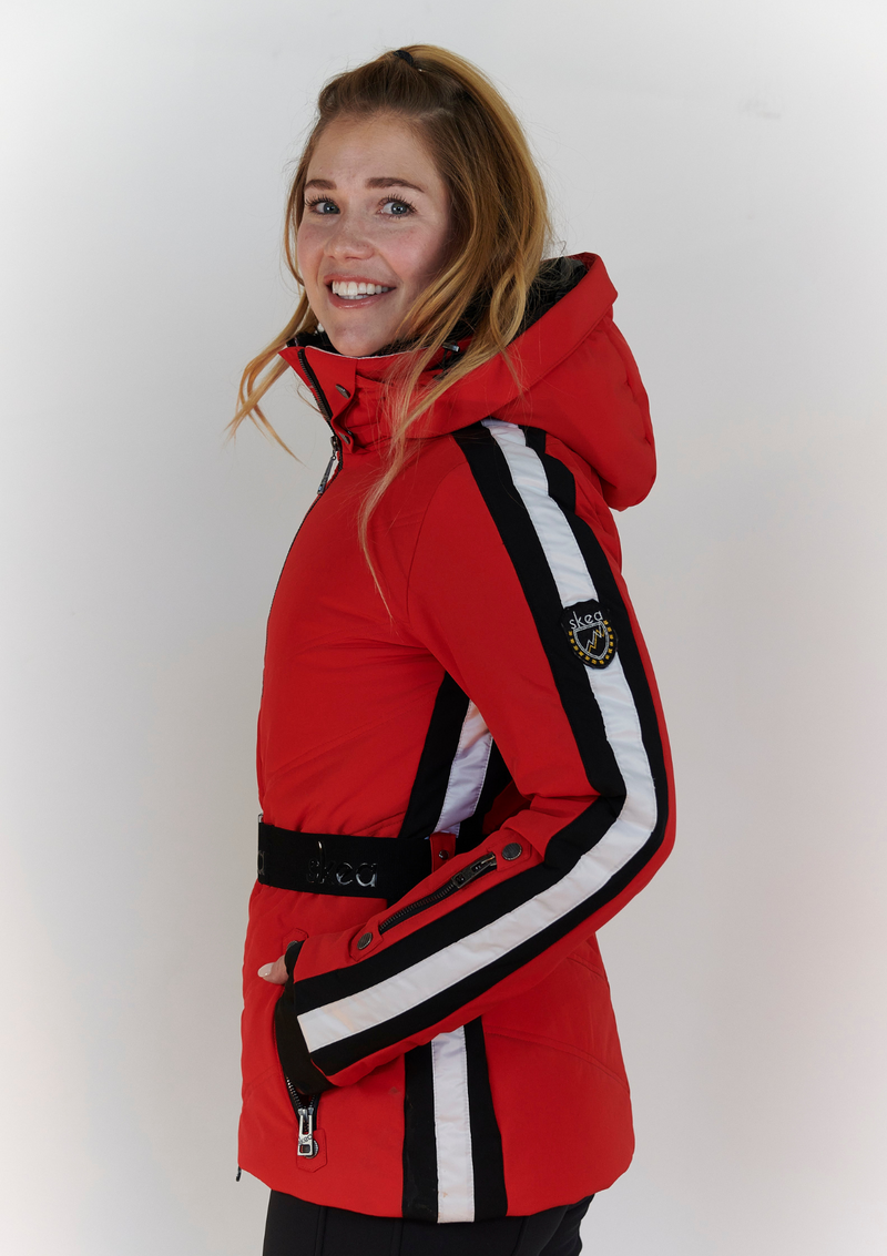 Red ski 2025 style parka