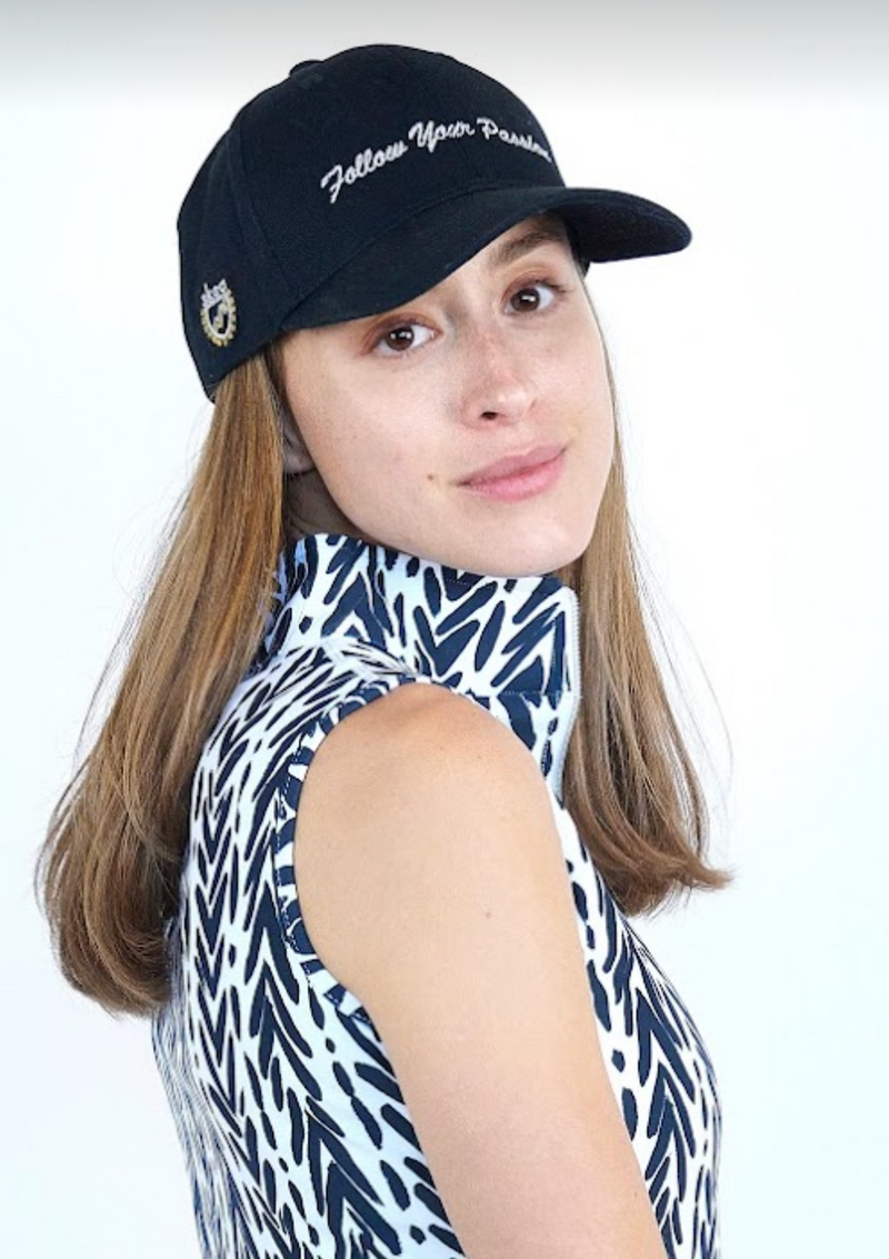 ski jackets, ski pants, luxury skiwear, ski apparel, ski fashion, fur ski apparel, fur trim, "Follow Your Passion" Baseball Cap, Skea Limited, Skea Limited - Skea Limited
