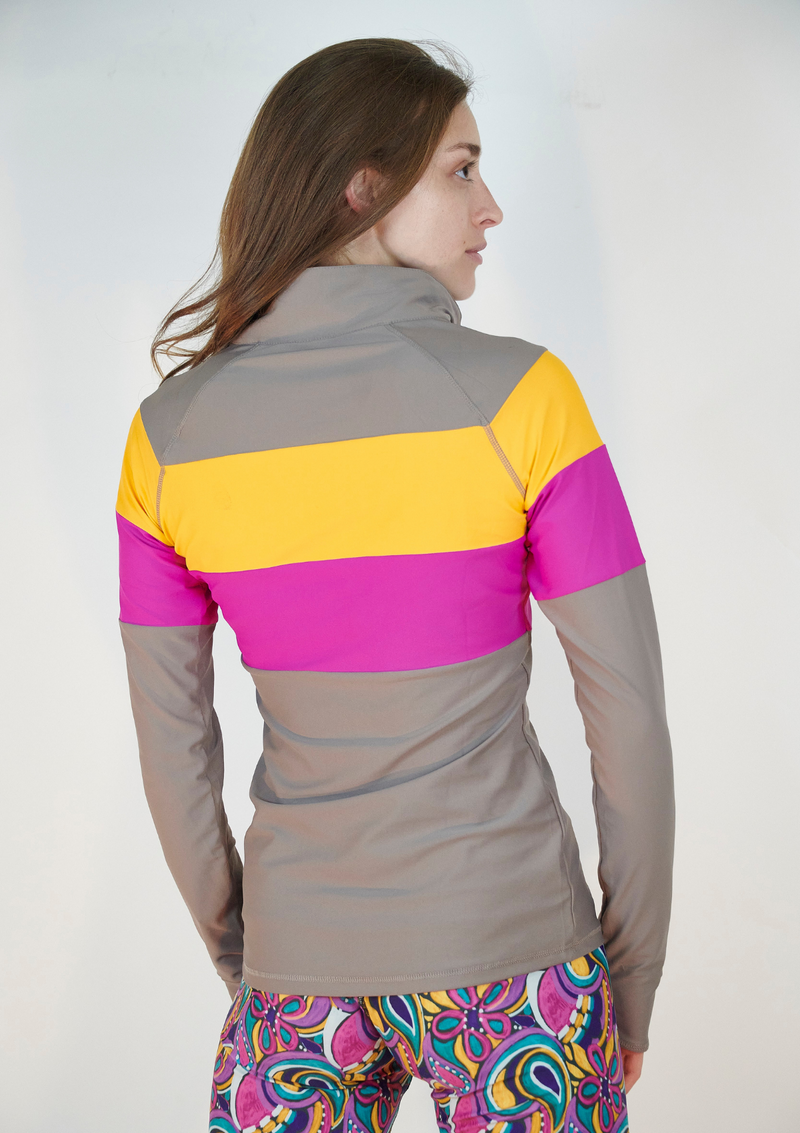 ski jackets, ski pants, luxury skiwear, ski apparel, ski fashion, fur ski apparel, fur trim, Callie Long Sleeve Top, Skea Limited, Skea Limited - Skea Limited