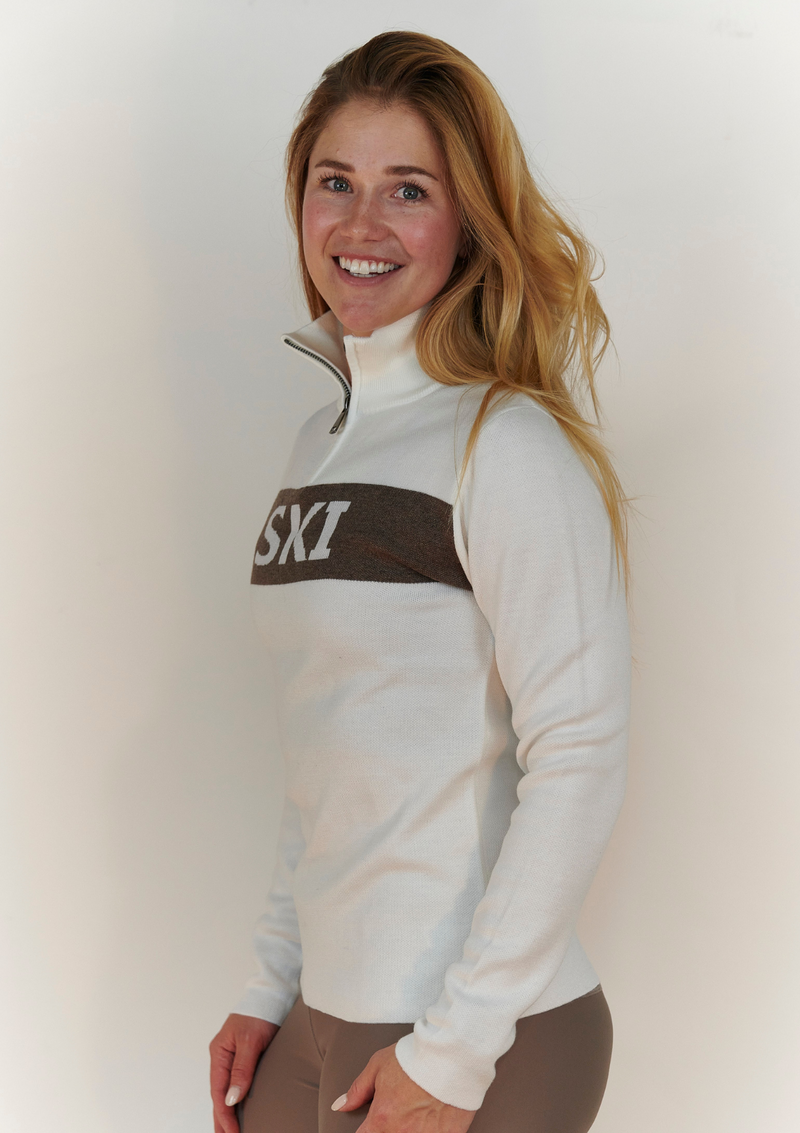 ski jackets, ski pants, luxury skiwear, ski apparel, ski fashion, fur ski apparel, fur trim, Reed Sweater - Outlet, Skea Limited, Skea Limited - Skea Limited