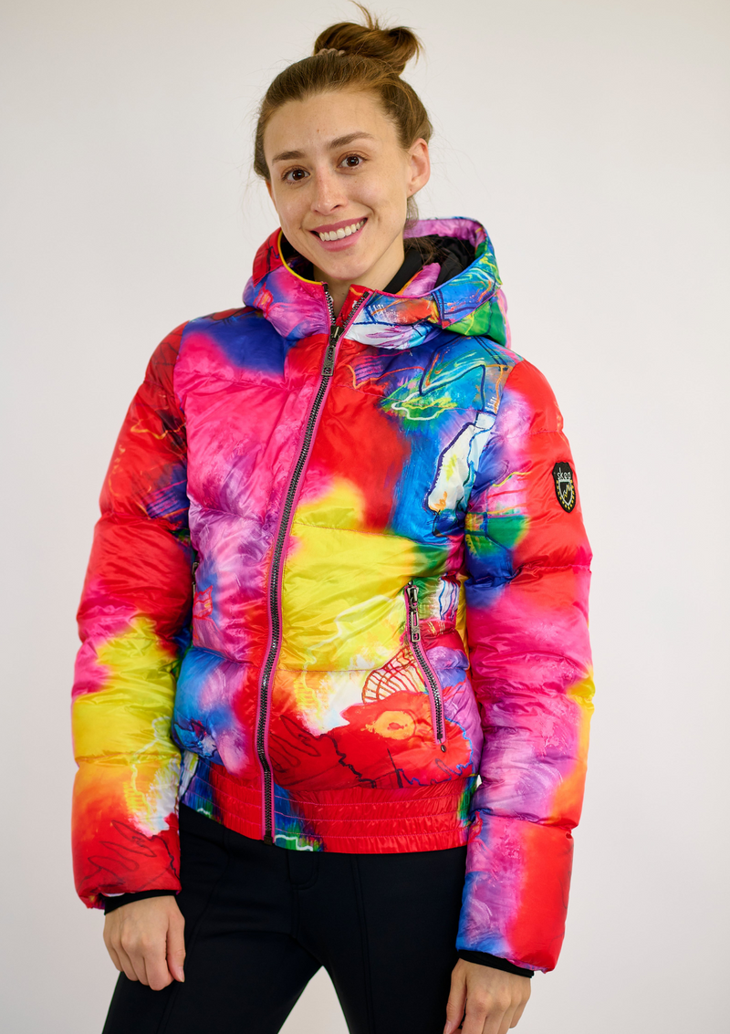 ski jackets, ski pants, luxury skiwear, ski apparel, ski fashion, fur ski apparel, fur trim, Taos Ski Parka - Taos Edition, Skea Limited, Skea Limited - Skea Limited