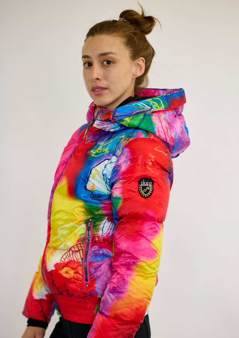 ski jackets, ski pants, luxury skiwear, ski apparel, ski fashion, fur ski apparel, fur trim, Taos Ski Parka - Taos Edition, Skea Limited, Skea Limited - Skea Limited