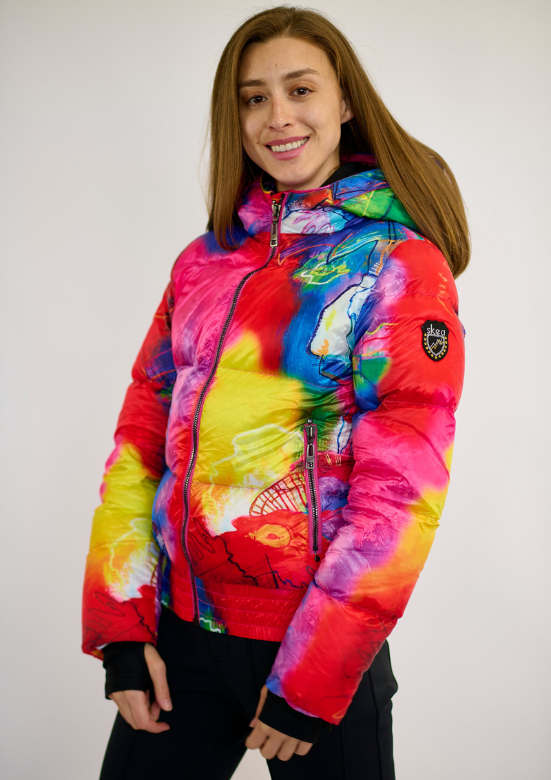 ski jackets, ski pants, luxury skiwear, ski apparel, ski fashion, fur ski apparel, fur trim, Taos Ski Parka - Taos Edition, Skea Limited, Skea Limited - Skea Limited