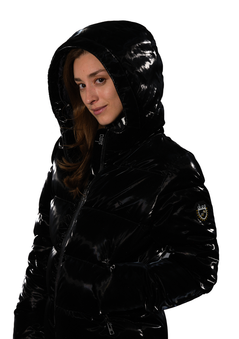 ski jackets, ski pants, luxury skiwear, ski apparel, ski fashion, fur ski apparel, fur trim, Jojo Down Jacket, Skea Limited, Skea Limited - Skea Limited