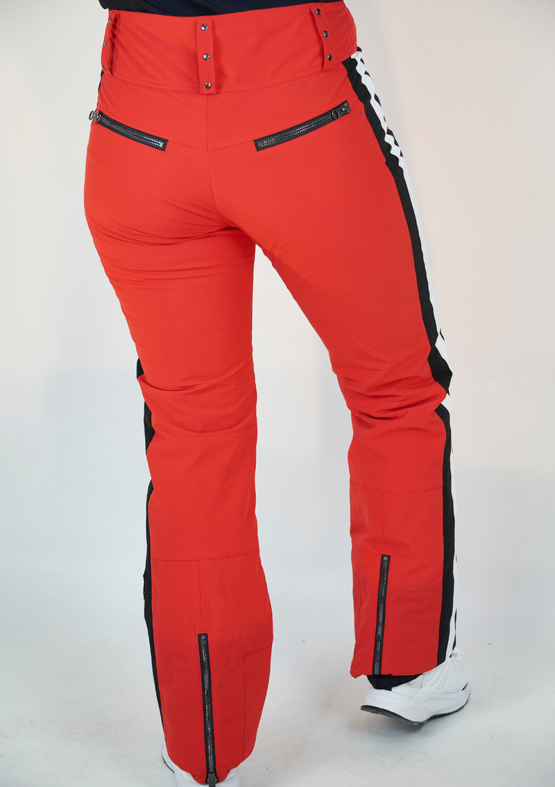 ski jackets, ski pants, luxury skiwear, ski apparel, ski fashion, fur ski apparel, fur trim, Maya Slim Insulated Pant, Skea Limited, Skea Limited - Skea Limited