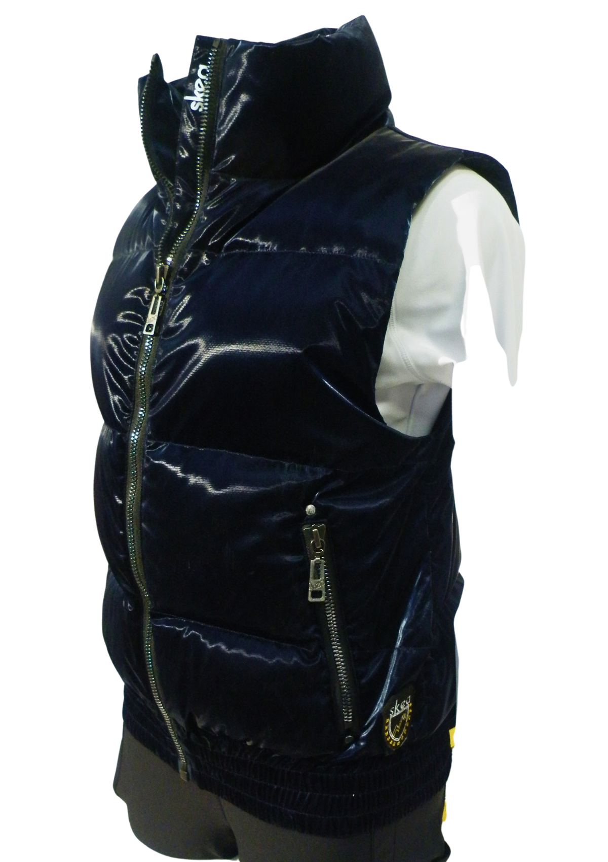 ski jackets, ski pants, luxury skiwear, ski apparel, ski fashion, fur ski apparel, fur trim, Tara Ultra Puffy Vest, Skea Limited, Skea Limited - Skea Limited