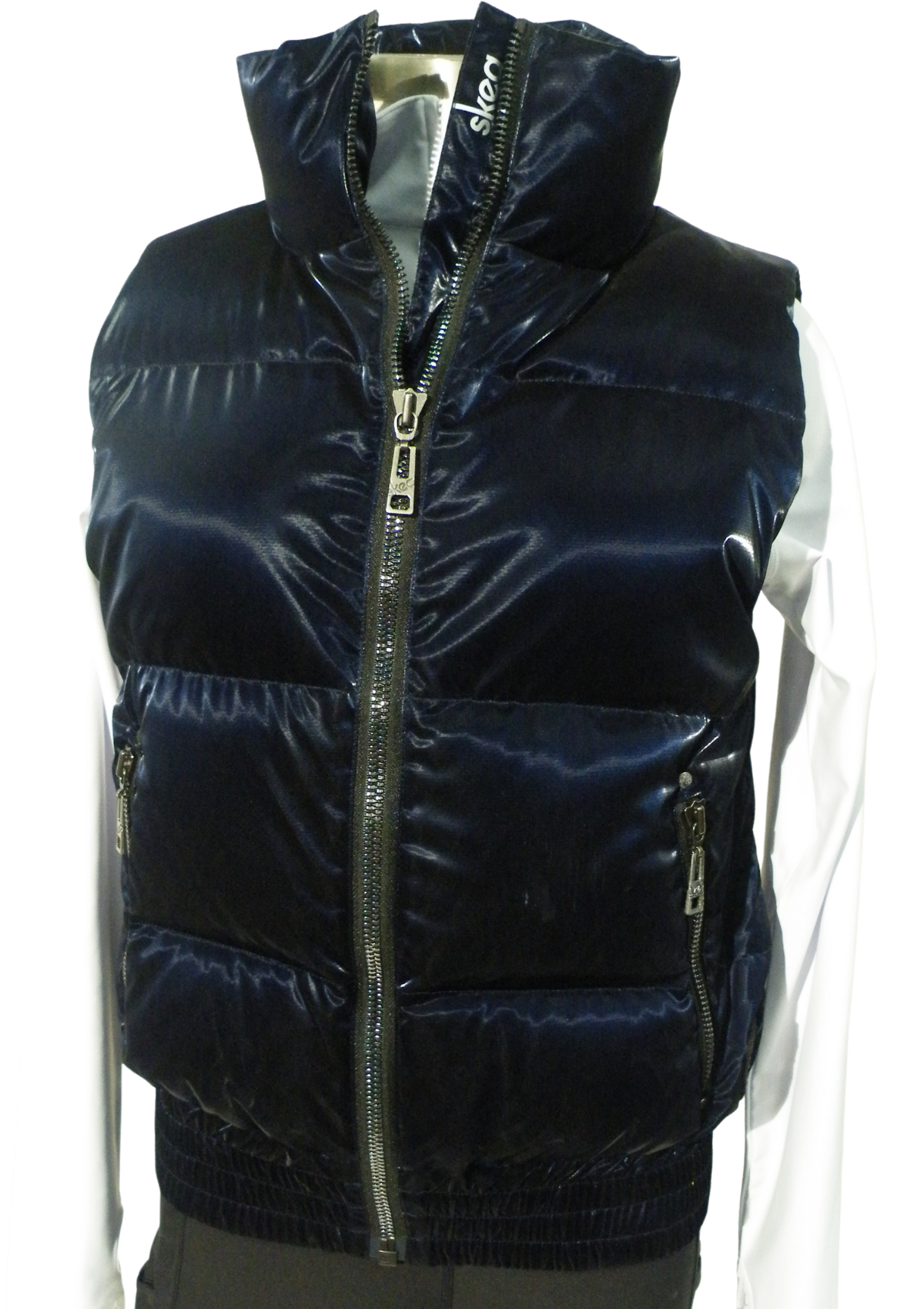 ski jackets, ski pants, luxury skiwear, ski apparel, ski fashion, fur ski apparel, fur trim, Tara Ultra Puffy Vest, Skea Limited, Skea Limited - Skea Limited