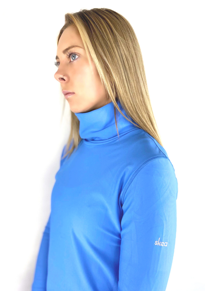 ski jackets, ski pants, luxury skiwear, ski apparel, ski fashion, fur ski apparel, fur trim, Bonnie Tall Neck Top - Outlet, Skea Limited, Skea Limited - Skea Limited