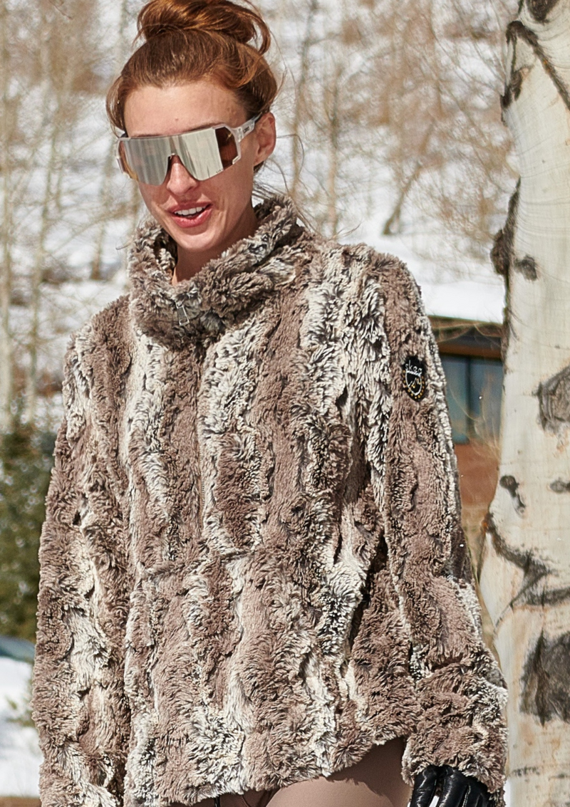 Jamie Faux Fur Pullover Skea Limited