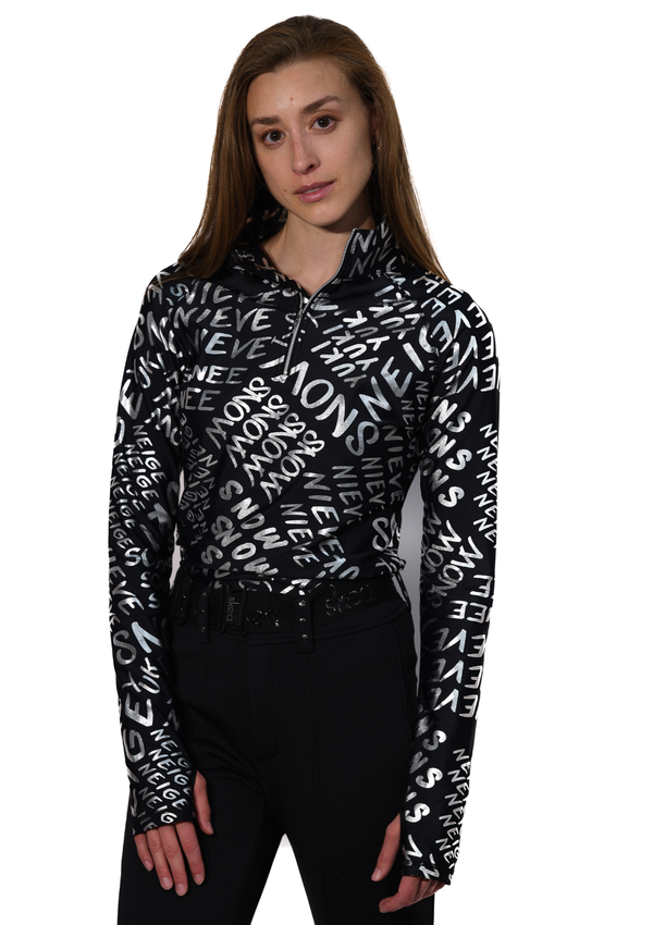 ski jackets, ski pants, luxury skiwear, ski apparel, ski fashion, fur ski apparel, fur trim, Andy Quarter Zip, Skea Limited, Skea Limited - Skea Limited