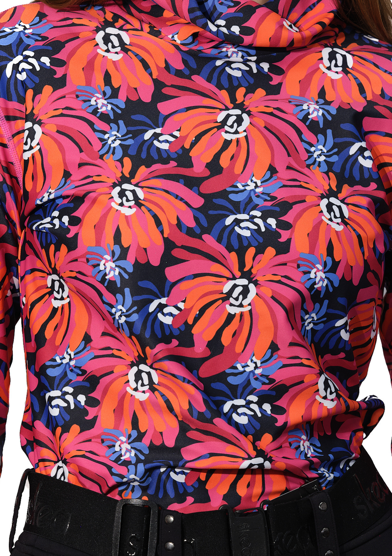 ski jackets, ski pants, luxury skiwear, ski apparel, ski fashion, fur ski apparel, fur trim, Andy Quarter Zip, Skea Limited, Skea Limited - Skea Limited