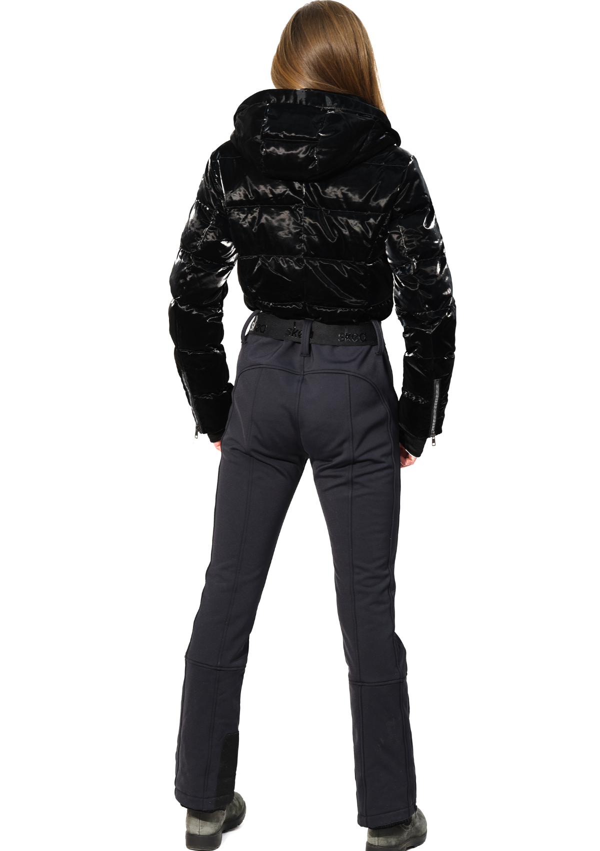 ski jackets, ski pants, luxury skiwear, ski apparel, ski fashion, fur ski apparel, fur trim, Riva One-Piece Ski Suit, Skea Limited, Skea Limited - Skea Limited