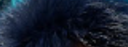 Navy Faux Fur