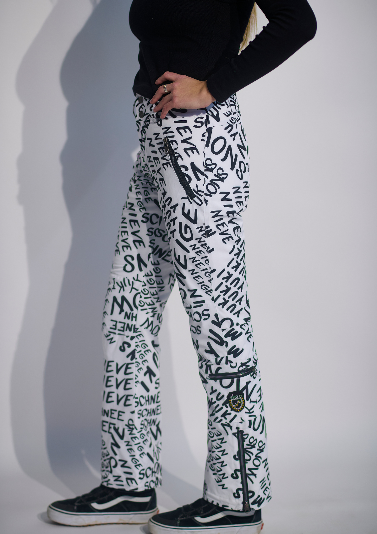 ski jackets, ski pants, luxury skiwear, ski apparel, ski fashion, fur ski apparel, fur trim, Baby Doe Pant, Skea Limited, Skea Limited - Skea Limited
