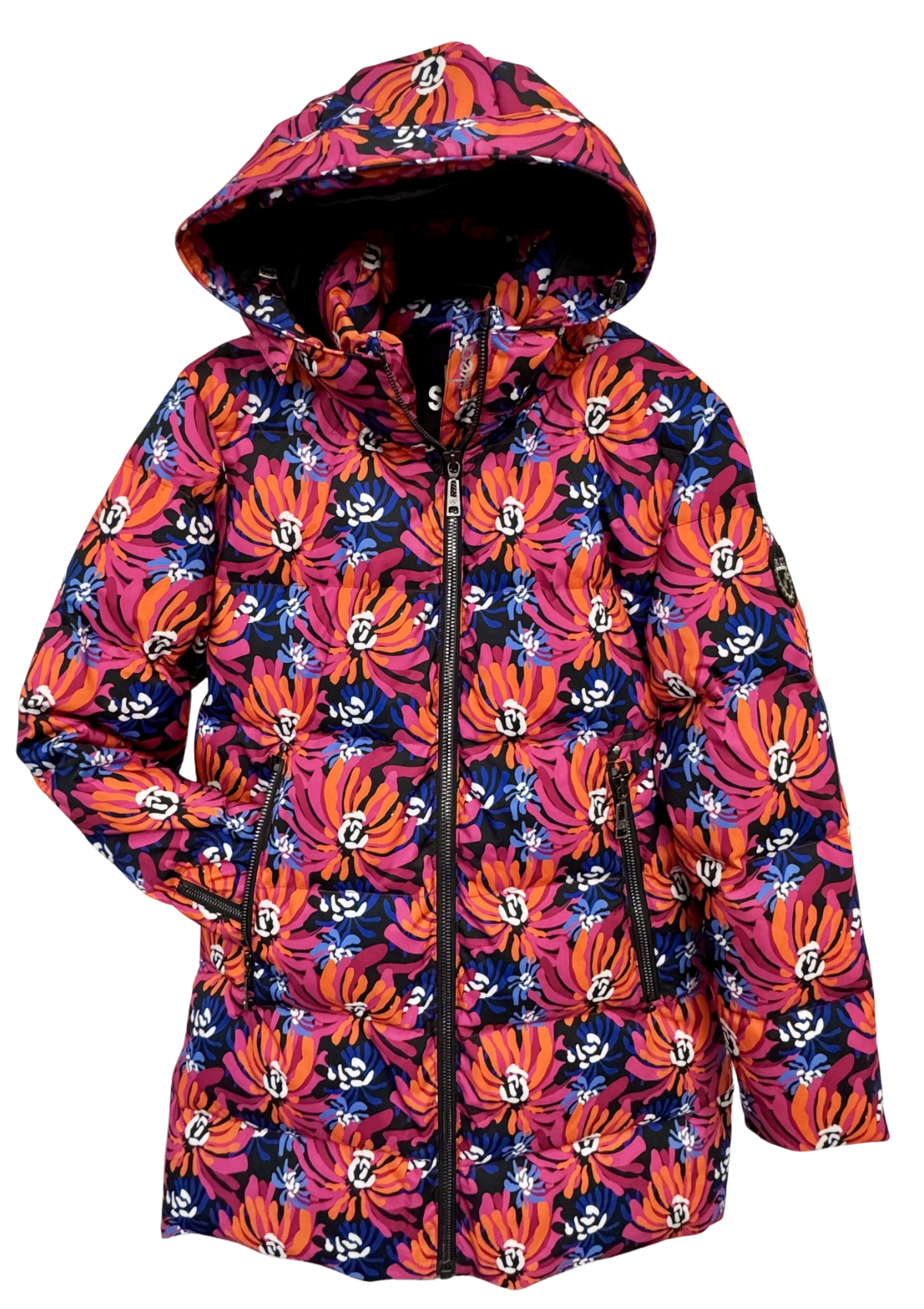 ski jackets, ski pants, luxury skiwear, ski apparel, ski fashion, fur ski apparel, fur trim, Taylor Ultra-Puffy Long Coat, Skea Limited, Skea Limited - Skea Limited
