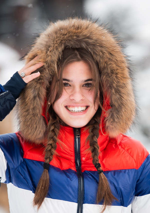 Fur trim 2025 ski jacket