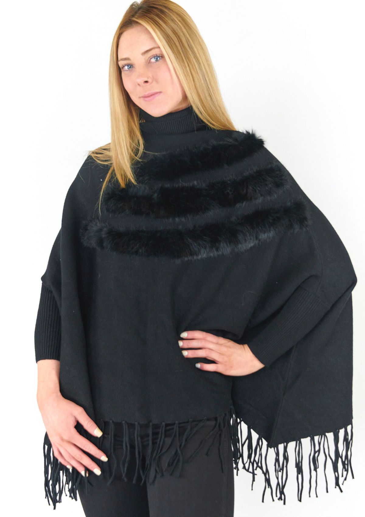 Arts＆Science Cashmere Fringe Shawl Cashmere Fringe Shawl – Minnie Rose