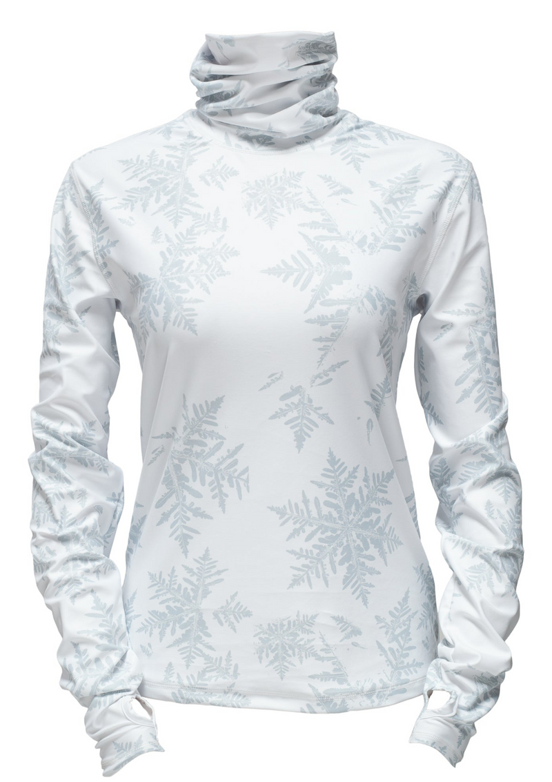 ski jackets, ski pants, luxury skiwear, ski apparel, ski fashion, fur ski apparel, fur trim, Bonnie Tall Neck Top - Outlet, Skea Limited, Skea Limited - Skea Limited