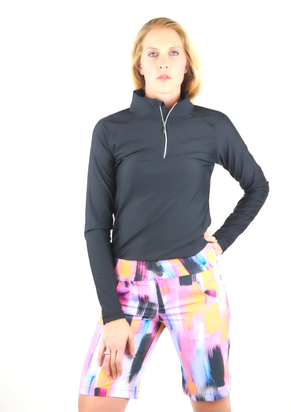 ski jackets, ski pants, luxury skiwear, ski apparel, ski fashion, fur ski apparel, fur trim, Visionary 11" Short - Outlet, Skea Limited, Skea Limited - Skea Limited