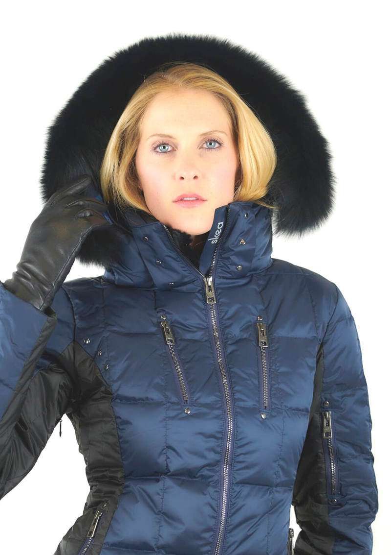 ski jackets, ski pants, luxury skiwear, ski apparel, ski fashion, fur ski apparel, fur trim, Daria Jacket - Outlet, Skea Limited, Skea Limited - Skea Limited