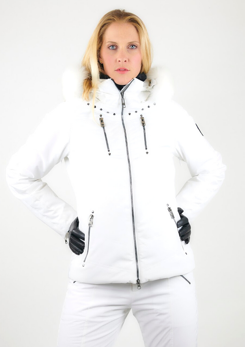 ski jackets, ski pants, luxury skiwear, ski apparel, ski fashion, fur ski apparel, fur trim, Lara Jacket - Outlet, Skea Limited, Skea Limited - Skea Limited