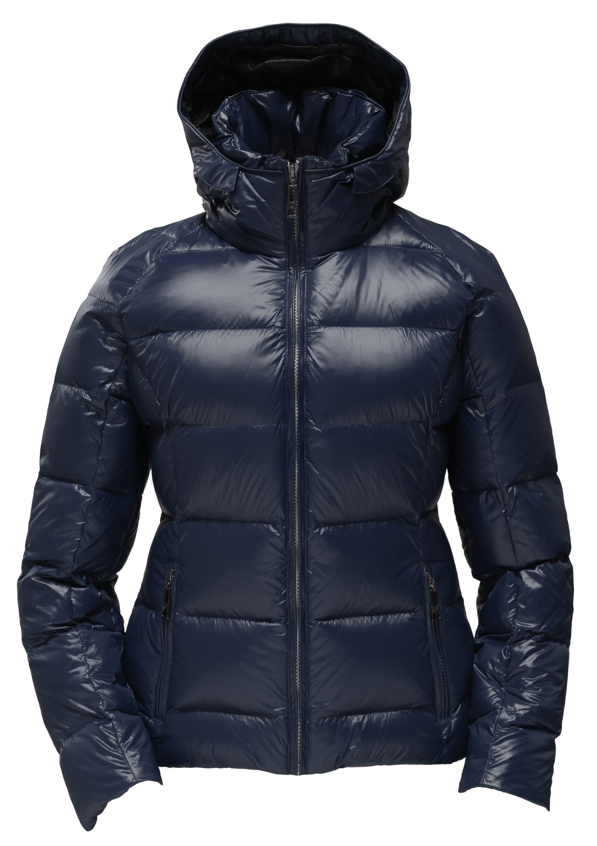 ski jackets, ski pants, luxury skiwear, ski apparel, ski fashion, fur ski apparel, fur trim, Navy Eve Jacket, Skea Limited, Skea Limited - Skea Limited