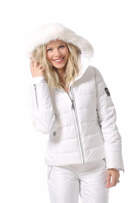 ski jackets, ski pants, luxury skiwear, ski apparel, ski fashion, fur ski apparel, fur trim, Real White Fox Fur Border, Skea Limited, Skea Limited - Skea Limited