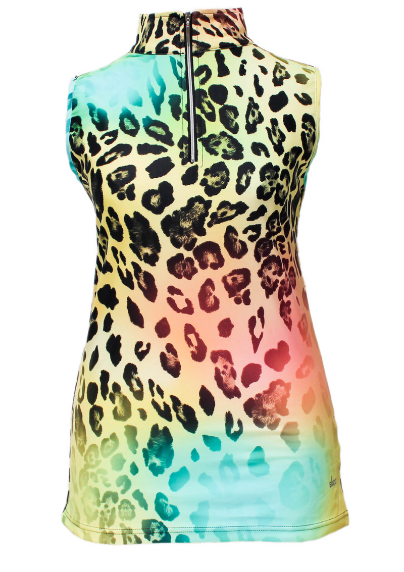 ski jackets, ski pants, luxury skiwear, ski apparel, ski fashion, fur ski apparel, fur trim, Celestial Sleeveless Top - Outlet, Skea Limited, Skea Limited - Skea Limited